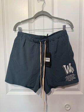 Darc Sport Blue Athletic Shorts - Med